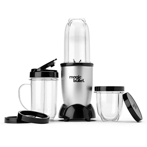 Magic Bullet Blender - 11 Piece Personal Blender Set Black