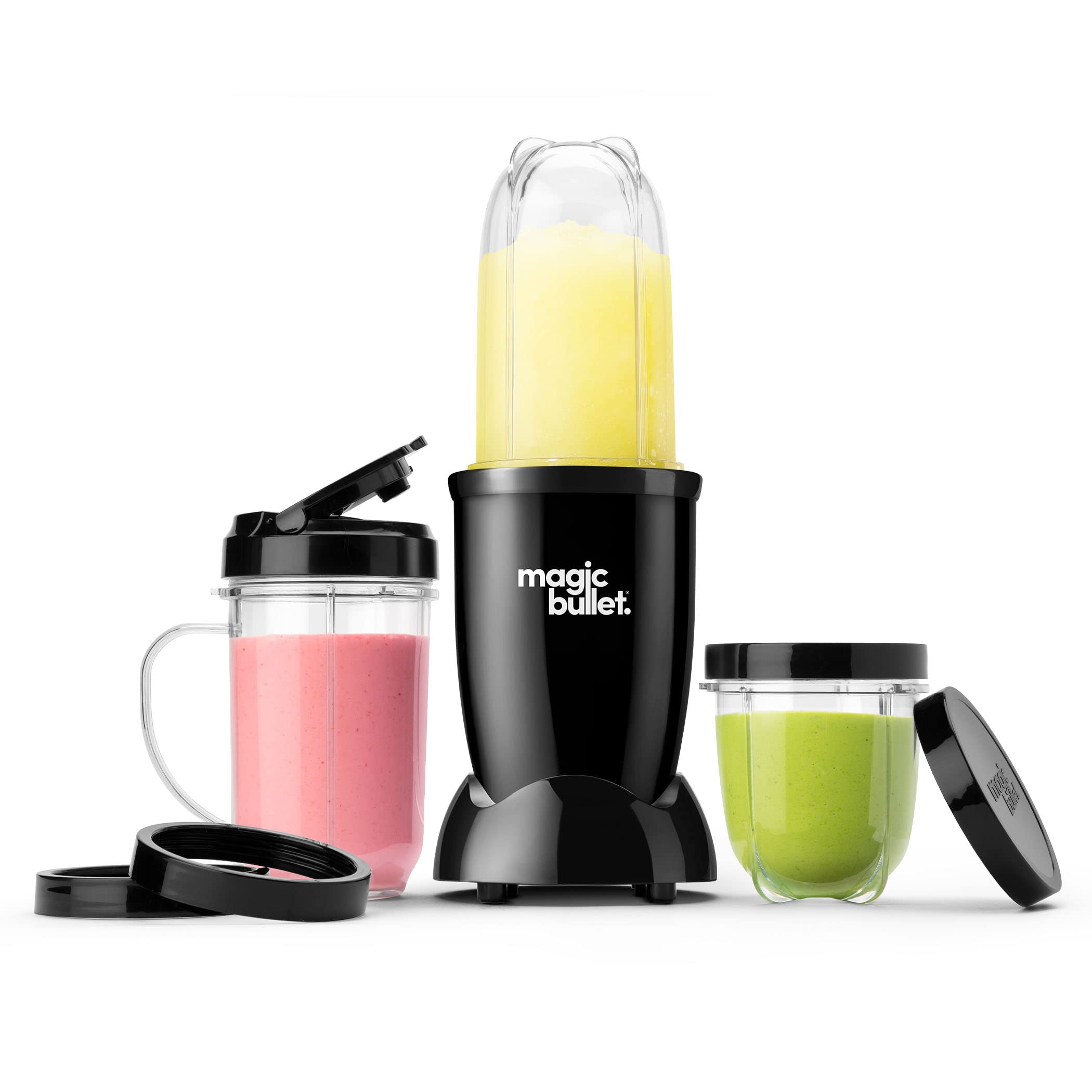 Magic Bullet Blender - 11 Piece Personal Blender Set Black
