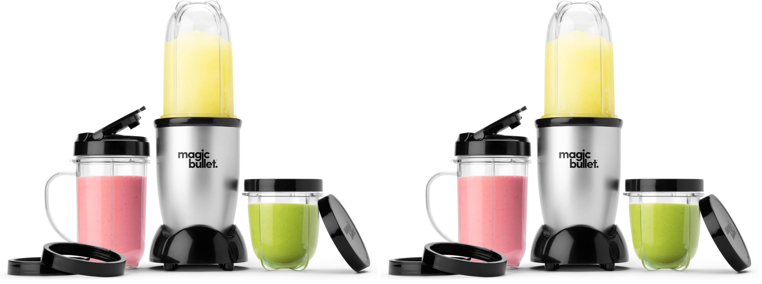Magic Bullet Blender - 11 Piece Personal Blender Set Black