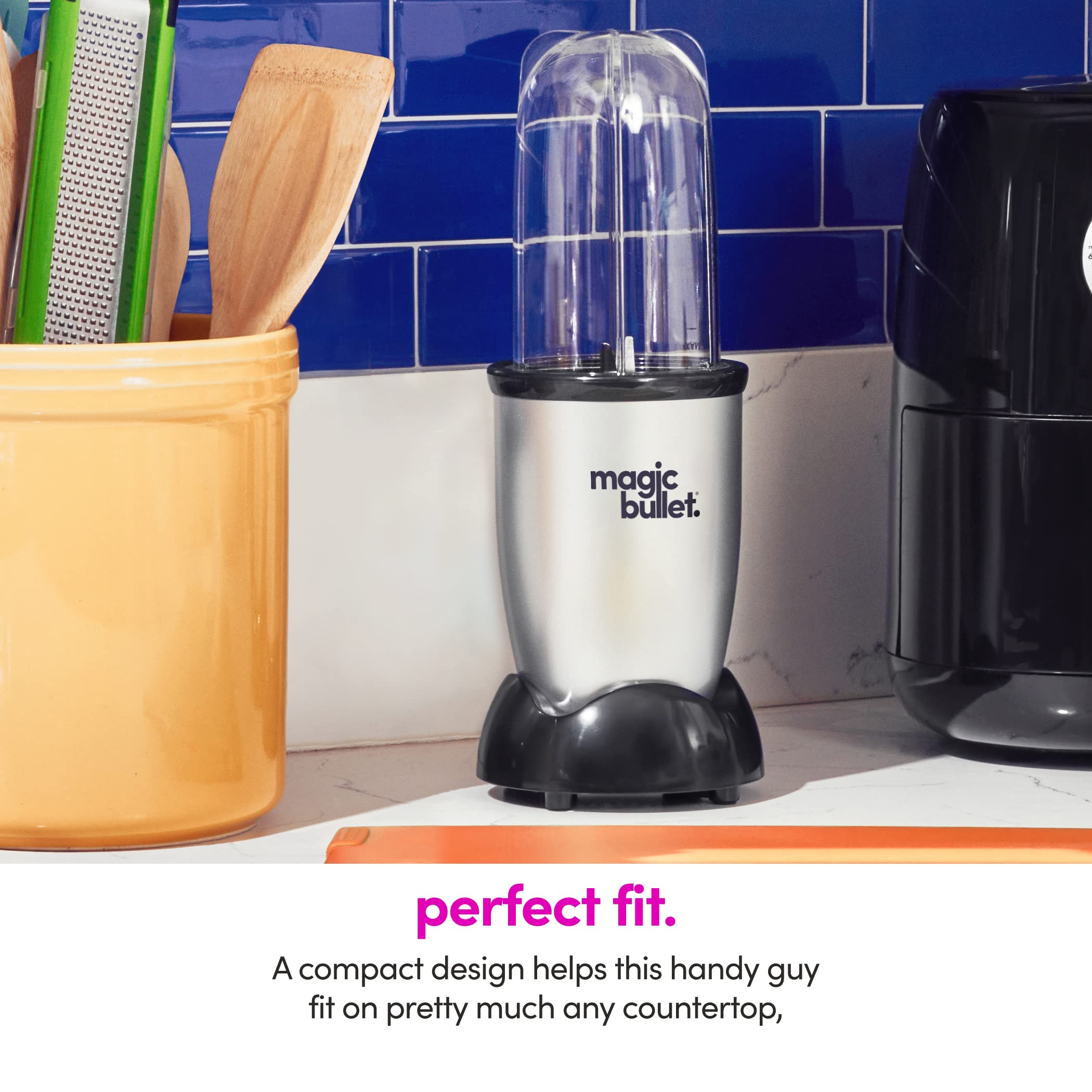 Magic Bullet Blender - 11 Piece Personal Blender Set Black