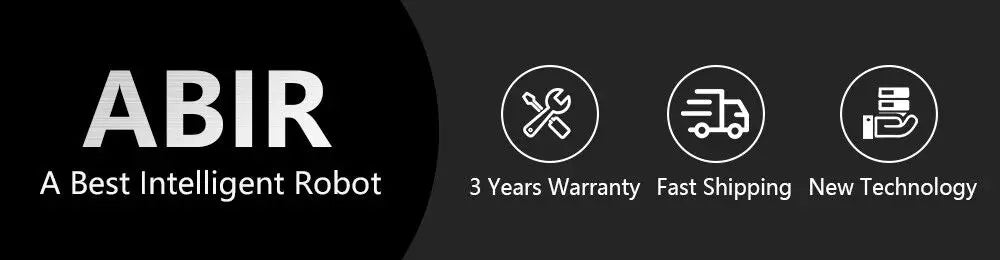 ABIR X8 Robot Vacuum Cleaner - Smart Automatic Floor Cleaning Robot