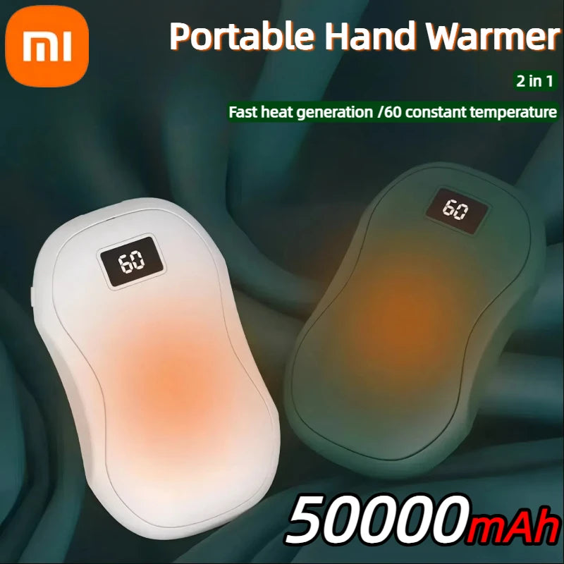 Xiaomi Portable Hand Warmer 50000mAh - Rechargeable Electric Pocket Heater