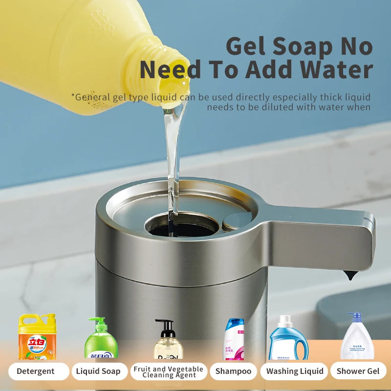 Automatic Soap Dispenser - Touchless Sensor Hand Sanitizer Stainless Steel