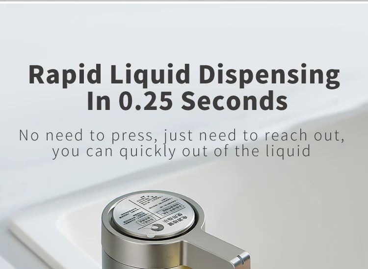 Automatic Soap Dispenser - Touchless Sensor Hand Sanitizer Stainless Steel