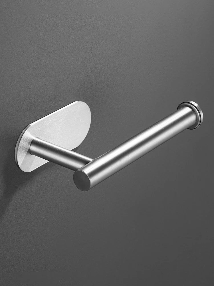 Toilet Paper Holder - Wall Mount Bathroom Tissue Dispenser with Shelf