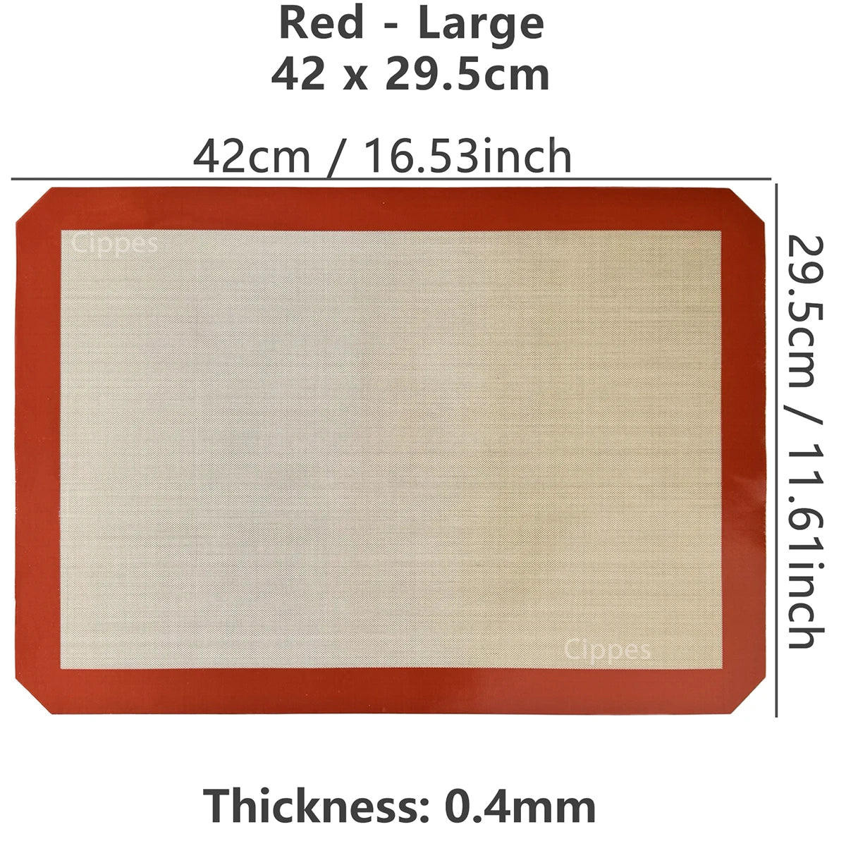 Silicone Baking Mat - Non-Stick Heat Resistant Cookie Sheet Liner