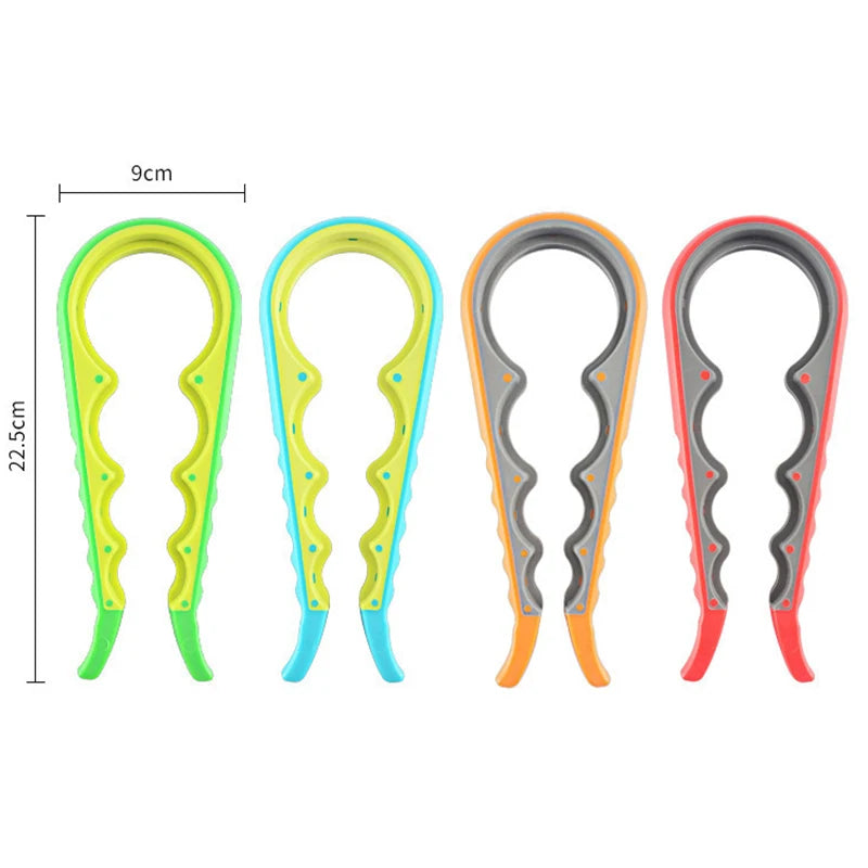 4-in-1 Jar Opener - Multi-Function Bottle Cap Lid Remover Tool