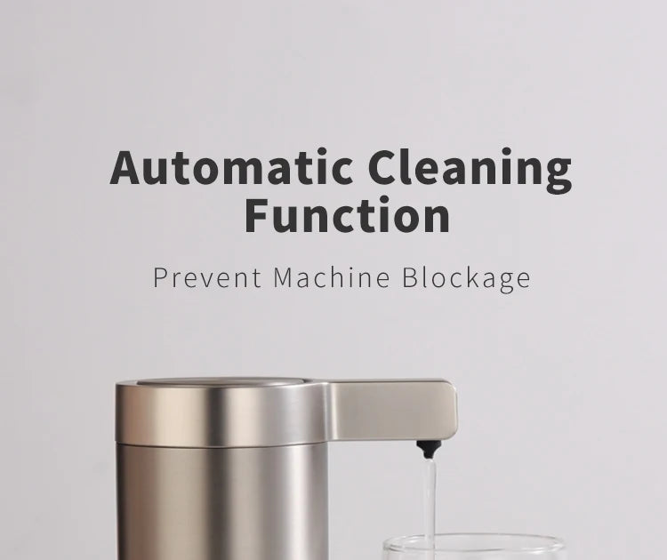 Automatic Soap Dispenser - Touchless Sensor Hand Sanitizer Stainless Steel