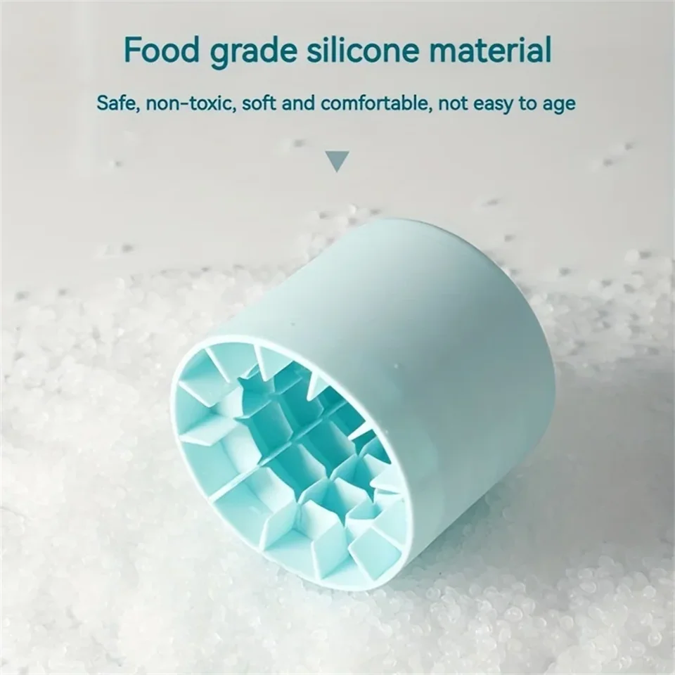 Food Grade Silicone Ice Cube Maker - Cylinder Ice Mold Tray
