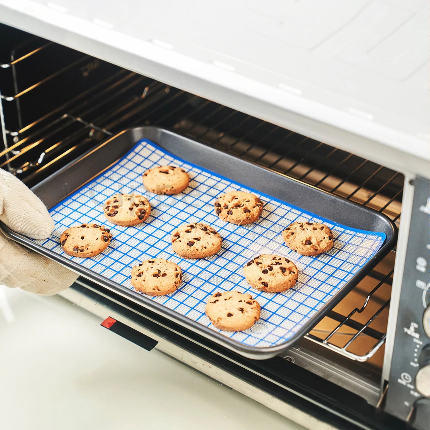Silicone Baking Mats Set - Reusable Non-Stick Oven Liners