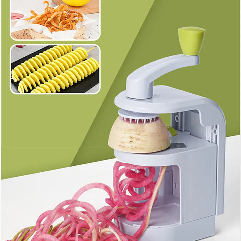 5 Blade Vegetable Spiralizer - Handheld Zucchini Noodle Maker Slicer