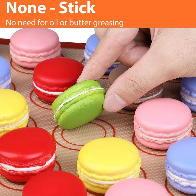 Silicone Baking Mat - Non-Stick Heat Resistant Cookie Sheet Liner