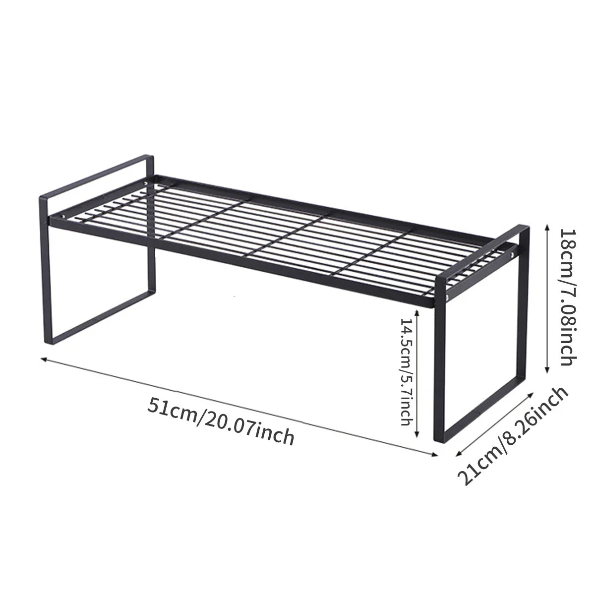 Kitchen Utensils Storage Rack - Countertop Organizer Holder Stand