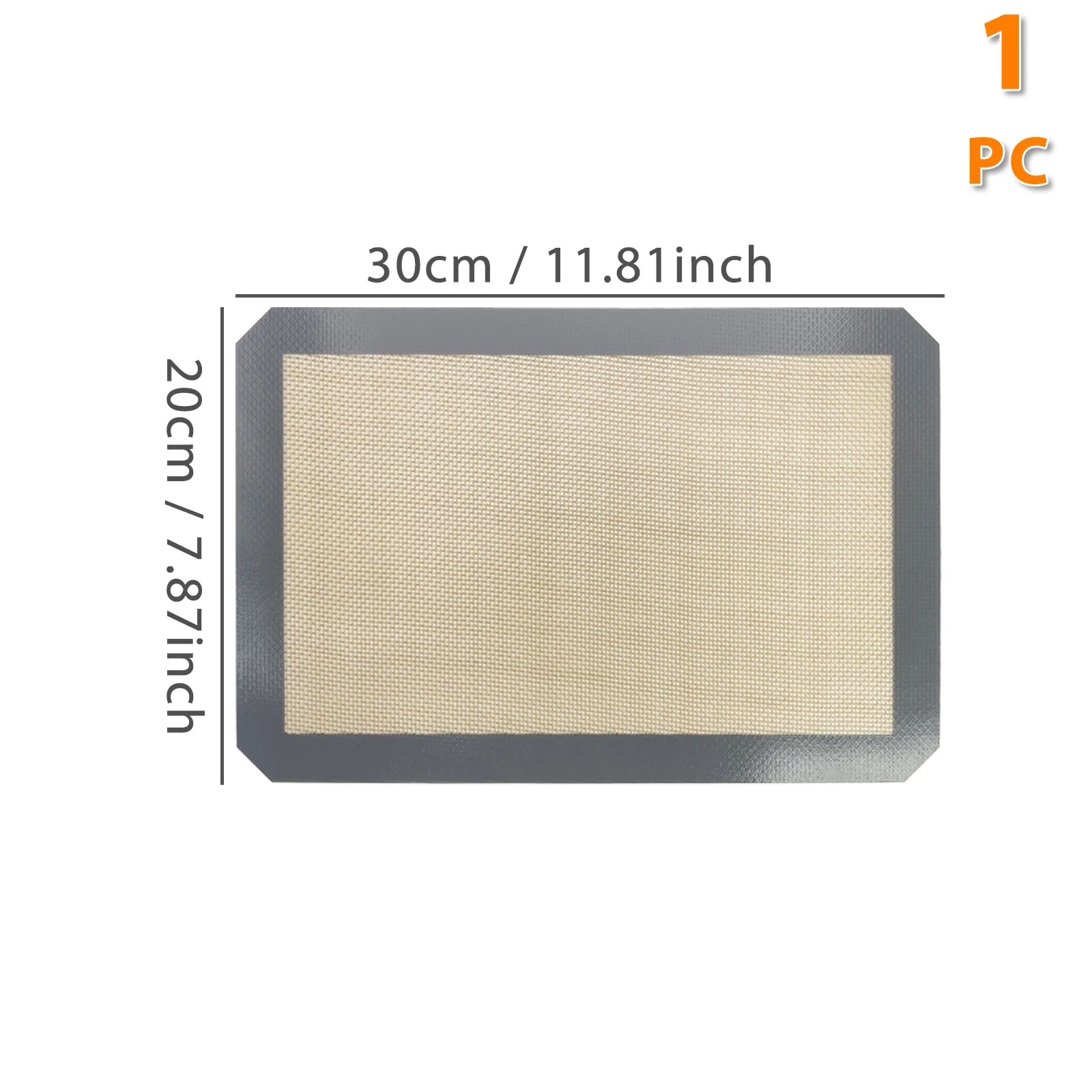 Silicone Baking Mats Set - Reusable Non-Stick Oven Liners