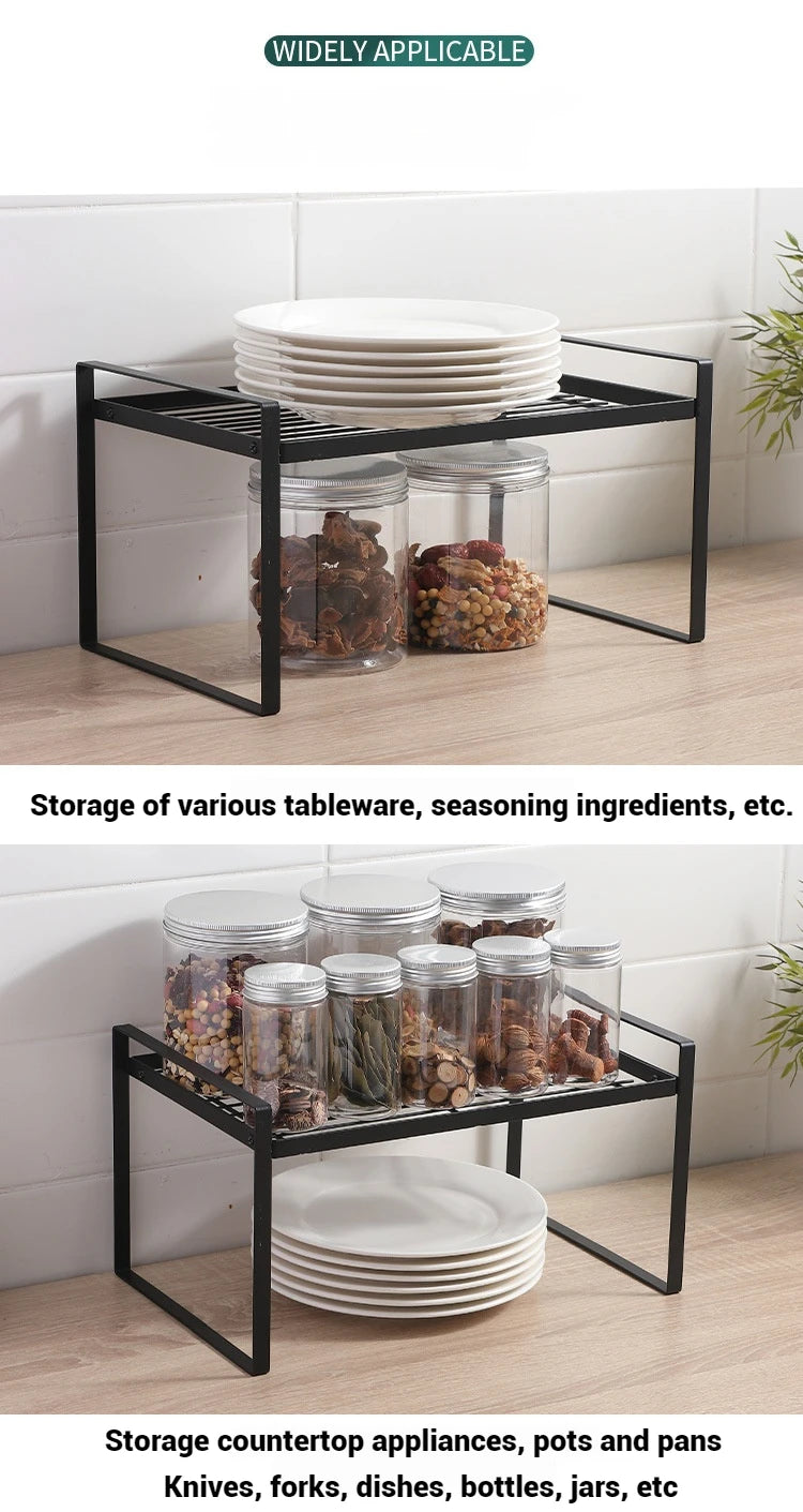 Kitchen Utensils Storage Rack - Countertop Organizer Holder Stand