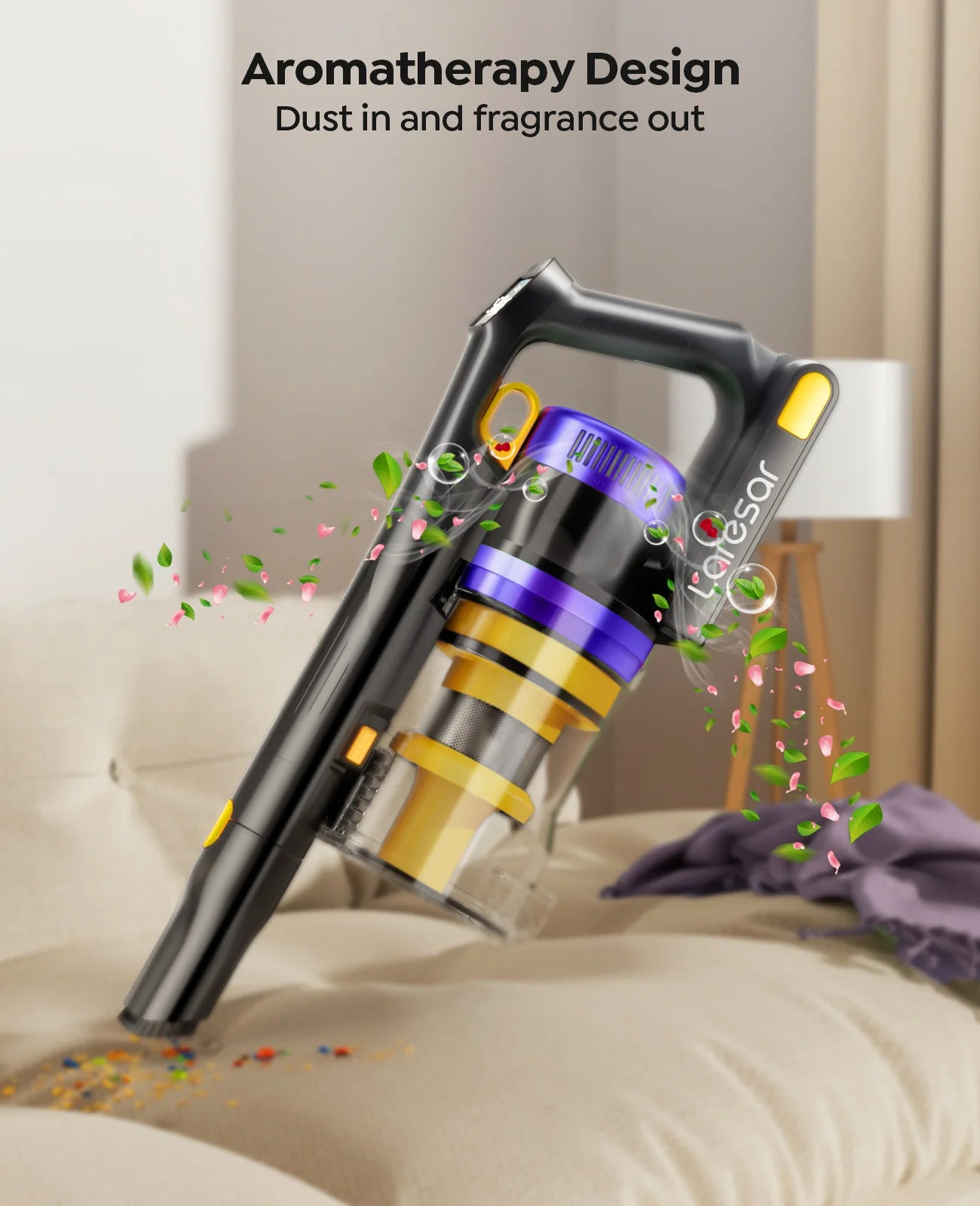 Laresar X11 Cordless Vacuum Cleaner - Wireless Stick Vacuum