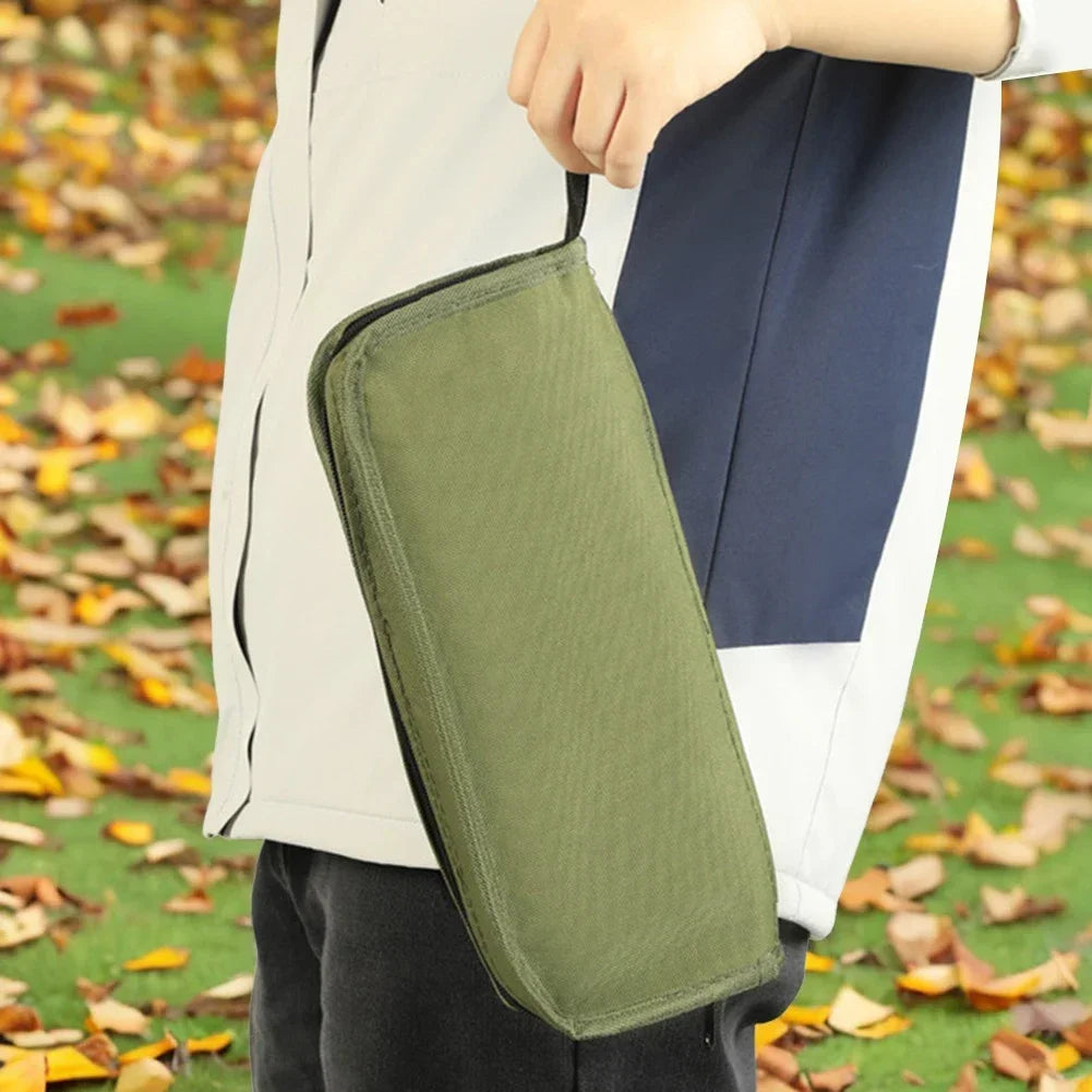 Foldable Camping Stool - Portable Backpack Chair for Outdoor Fishing Travel