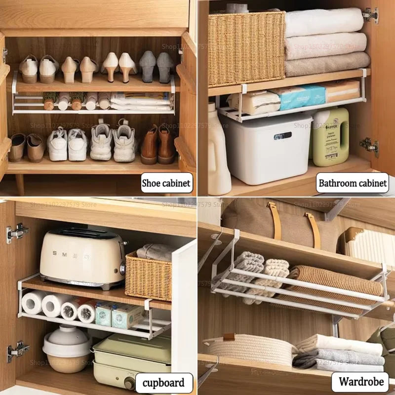 Shoe Cabinet - Multi-Tier Storage Rack Organizer for Entryway