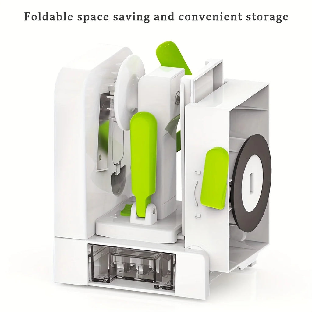 Stainless Steel Vegetable Spiralizer - Heavy Duty Veggie Pasta Maker