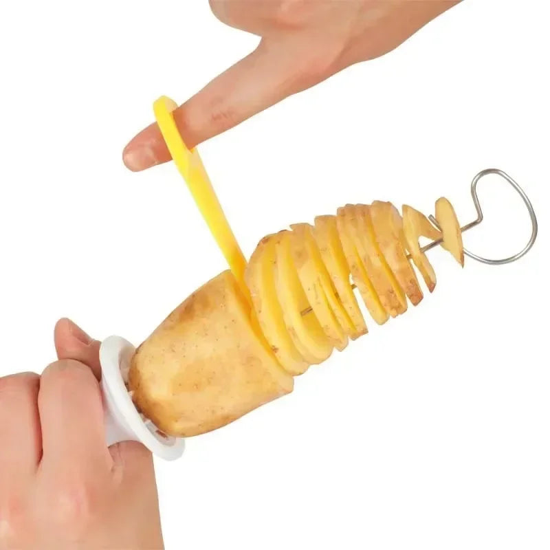 Potato Spiral Cutter - Tornado Slicer for Curly Fries and Vegetables