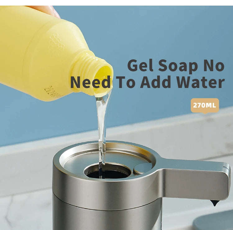 Automatic Soap Dispenser - Touchless Sensor Hand Sanitizer Stainless Steel
