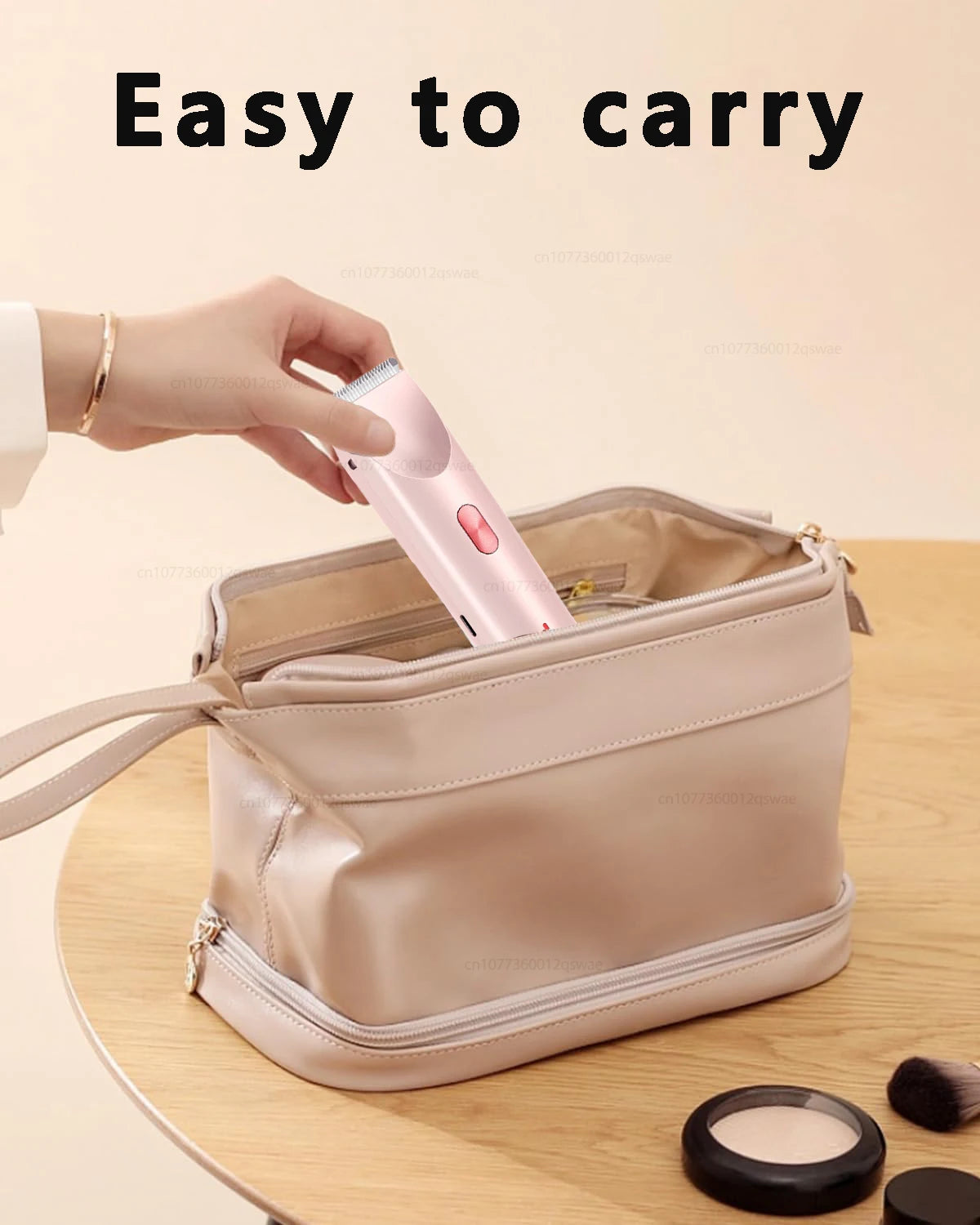 Electric Body Shaver - Dual Head Rechargeable Hair Remover Trimmer