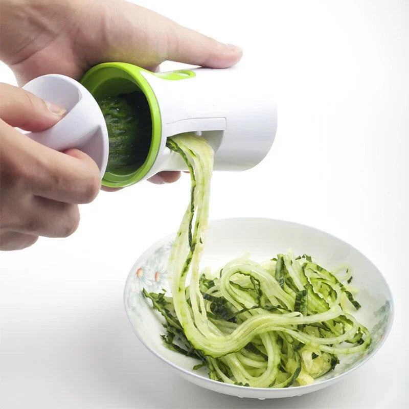 LMETJMA Spiralizer Vegetable Slicer - 5 Blade Zoodle Maker
