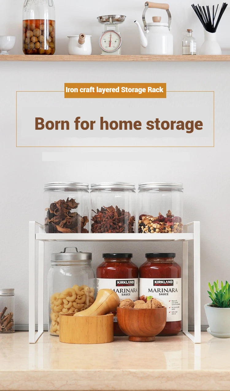 Kitchen Utensils Storage Rack - Countertop Organizer Holder Stand