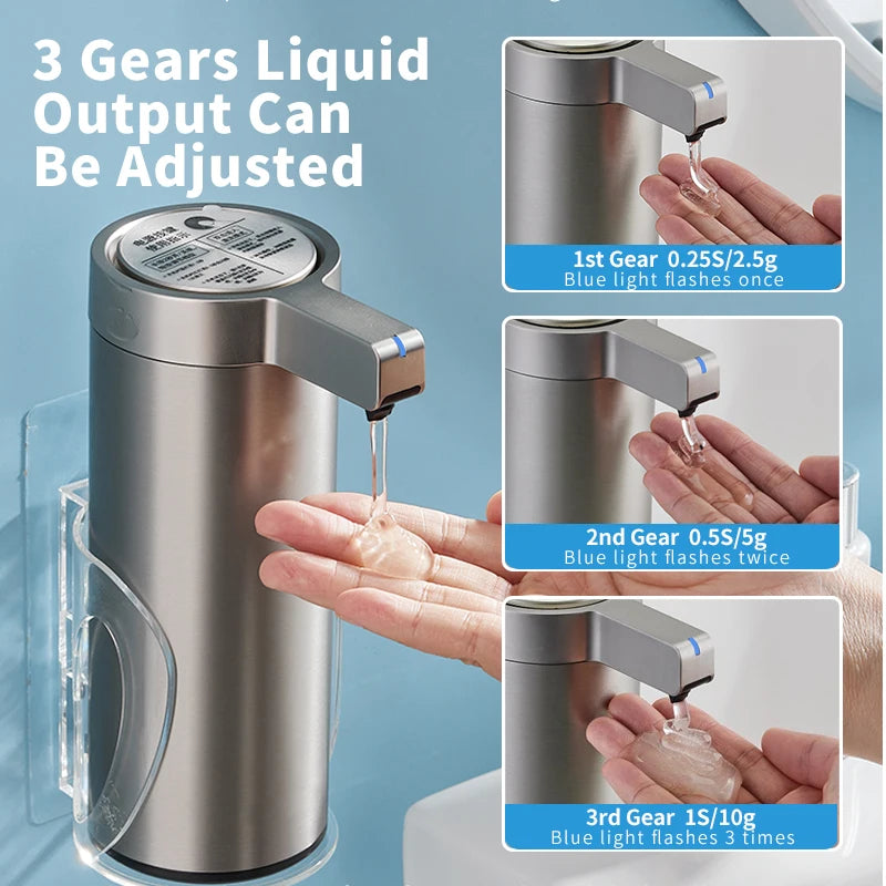 Automatic Soap Dispenser - Touchless Sensor Hand Sanitizer Stainless Steel