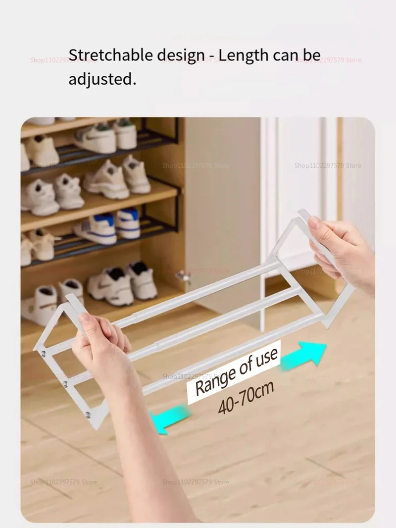 Shoe Cabinet - Multi-Tier Storage Rack Organizer for Entryway