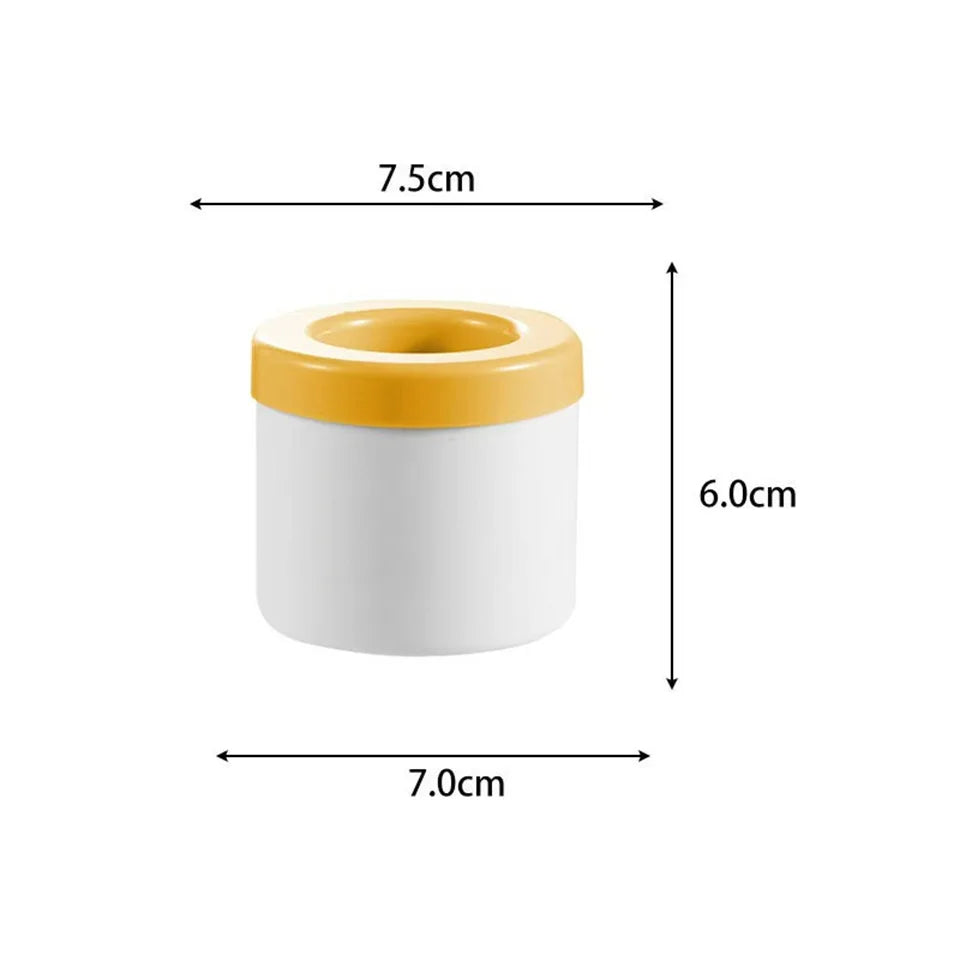 Food Grade Silicone Ice Cube Maker - Cylinder Ice Mold Tray