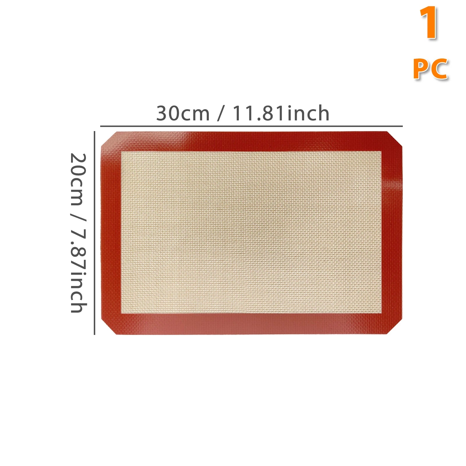 Silicone Baking Mats Set - Reusable Non-Stick Oven Liners