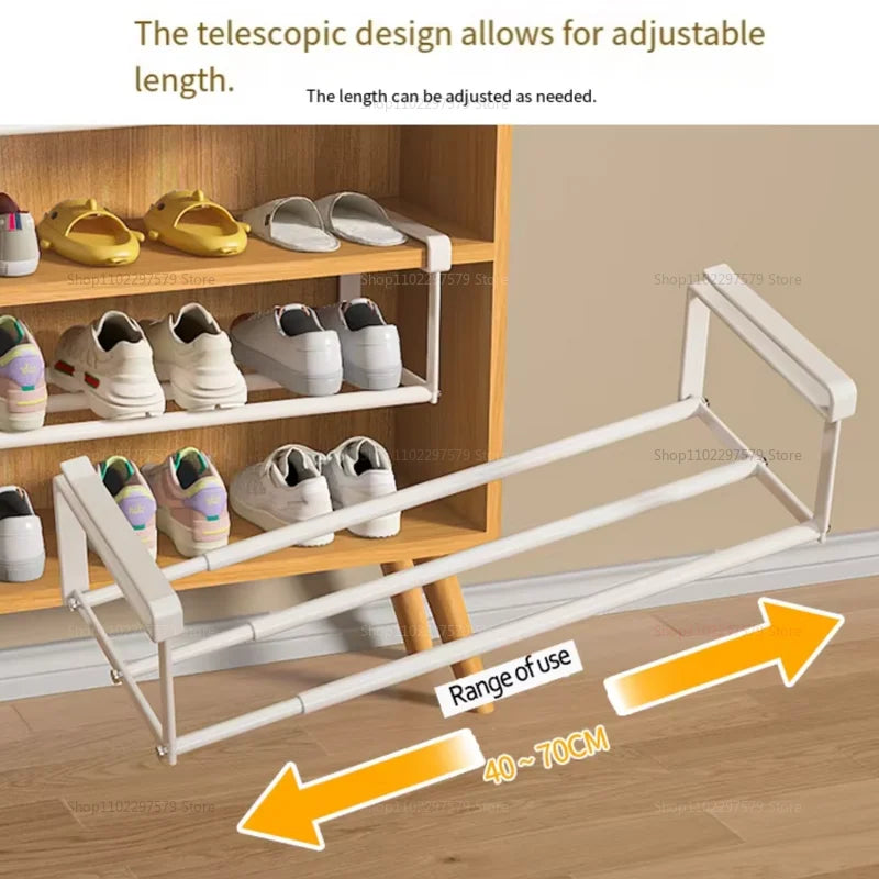 Shoe Cabinet - Multi-Tier Storage Rack Organizer for Entryway