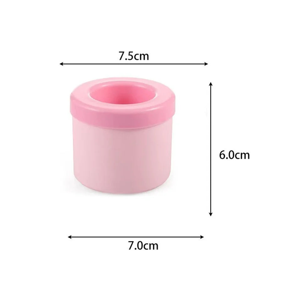 Food Grade Silicone Ice Cube Maker - Cylinder Ice Mold Tray