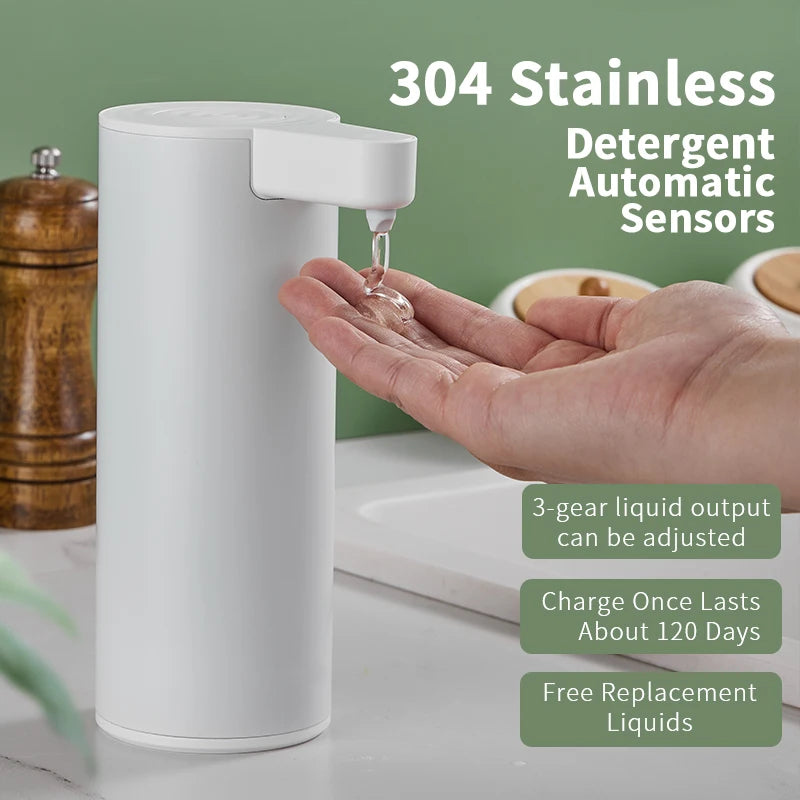Automatic Soap Dispenser - Touchless Sensor Hand Sanitizer Stainless Steel