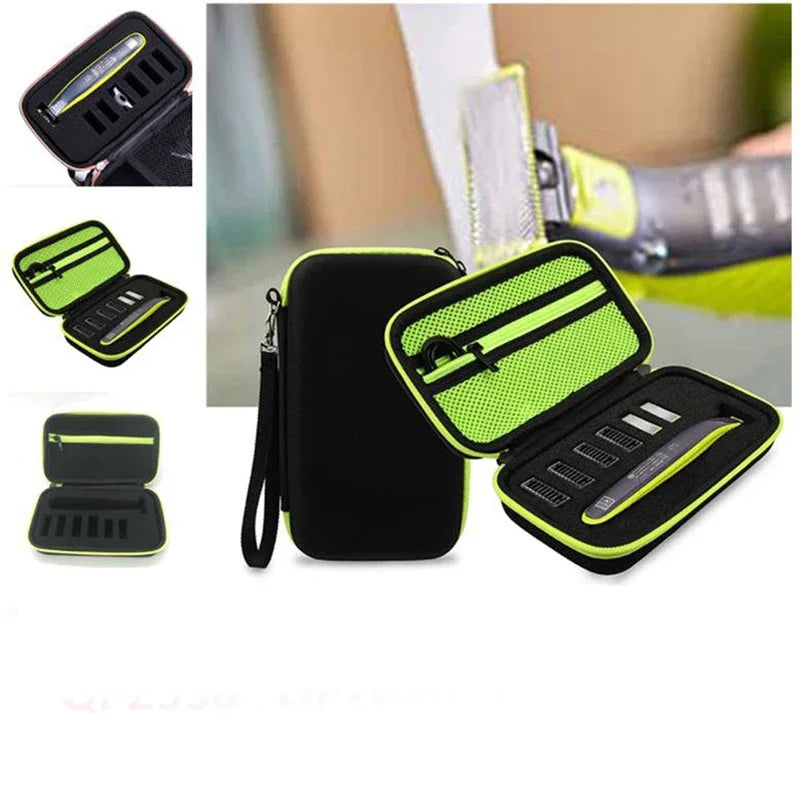 Portable Travel Shaver Storage Box - Waterproof Electric Razor Case