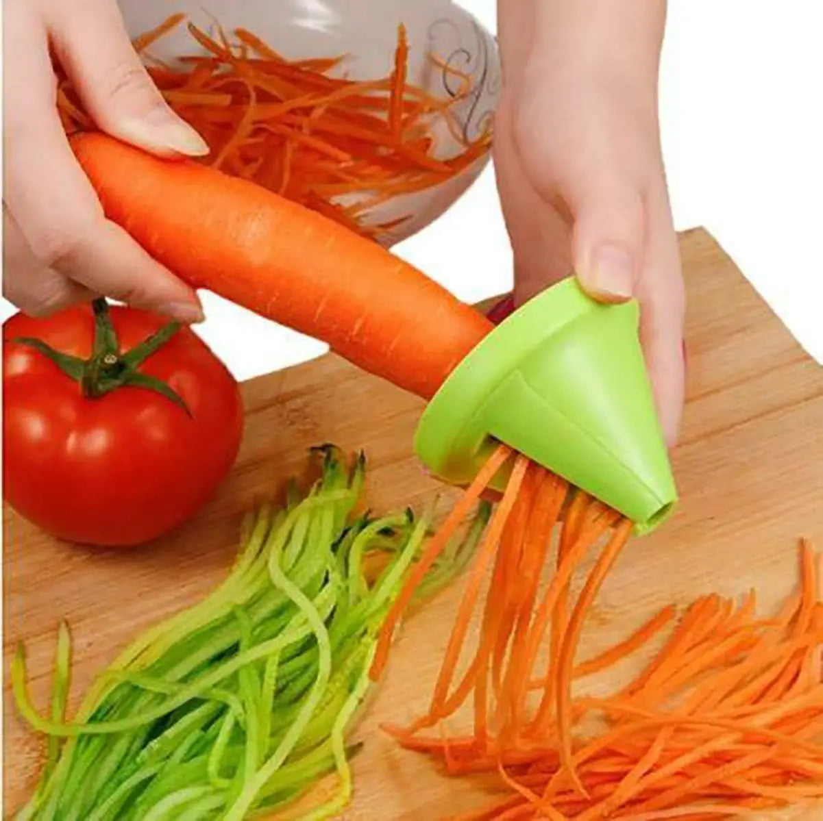 Multifunctional Vegetable Shredder - Manual Food Chopper Slicer