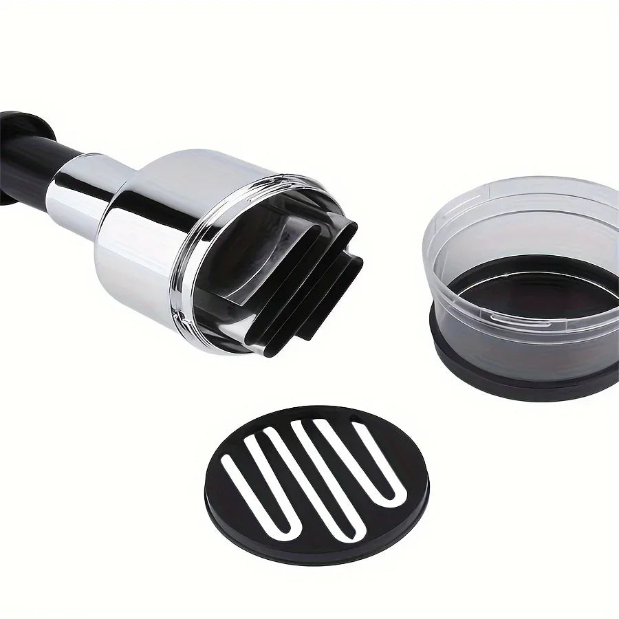 Stainless Steel Manual Garlic Press - Heavy Duty Mincer Crusher for Kitchen