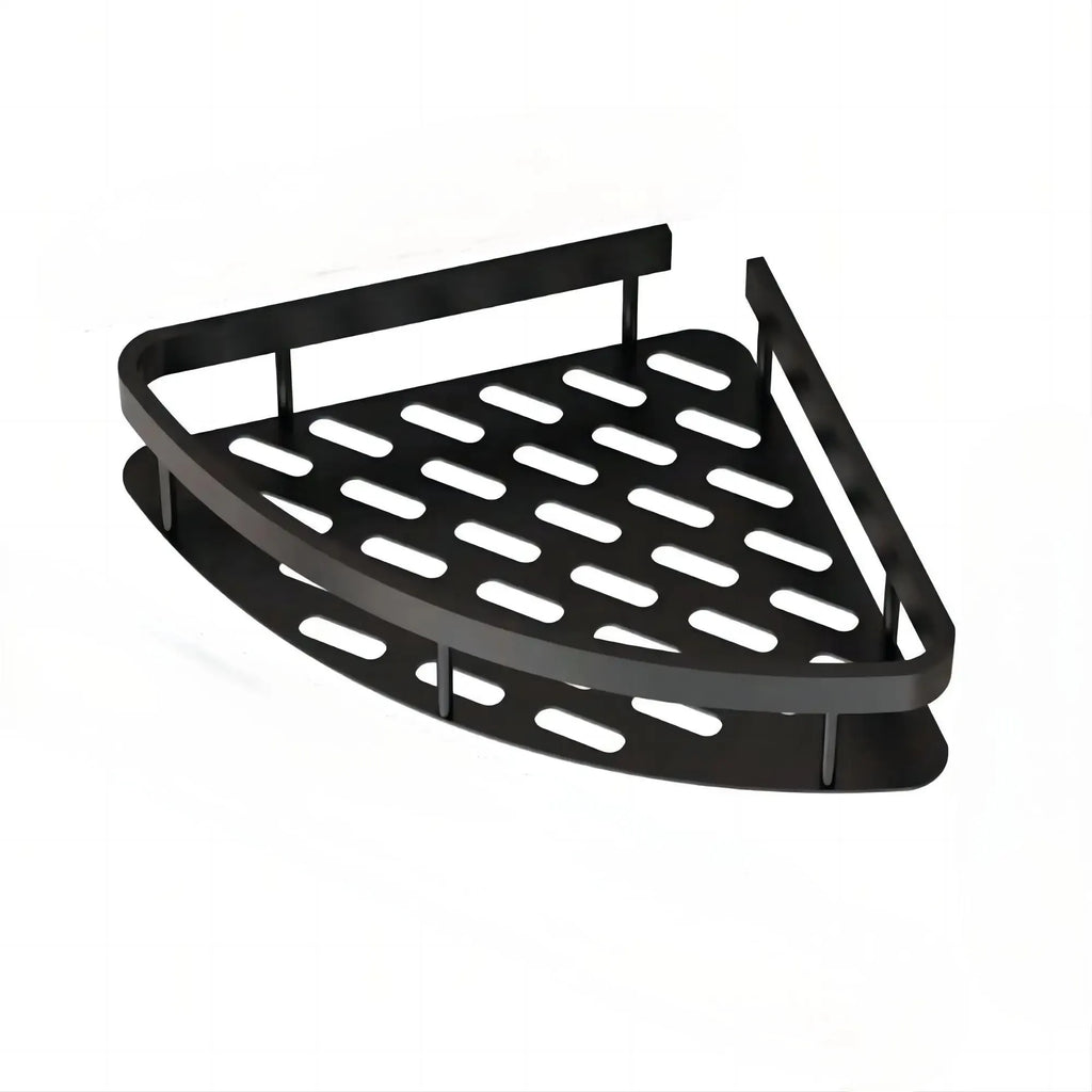 Triangle Bathroom Corner Shelf - Wall Mount Storage Organizer Rack