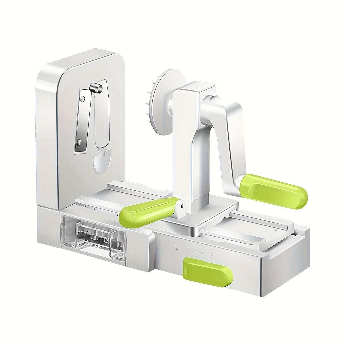 Stainless Steel Vegetable Spiralizer - Heavy Duty Veggie Pasta Maker