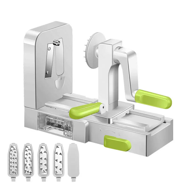 5 Blade Vegetable Spiralizer - Handheld Zucchini Noodle Maker Slicer