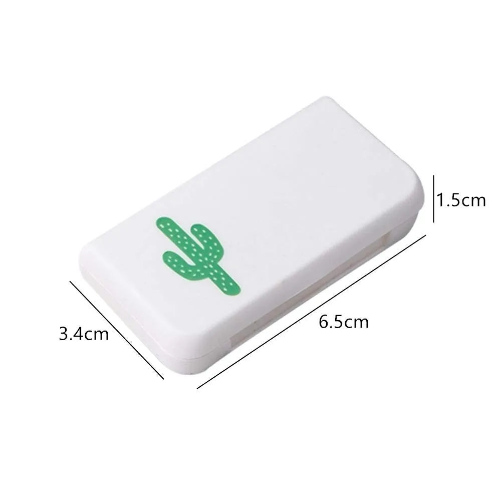 Pill Storage Box - Weekly Medication Organizer Container