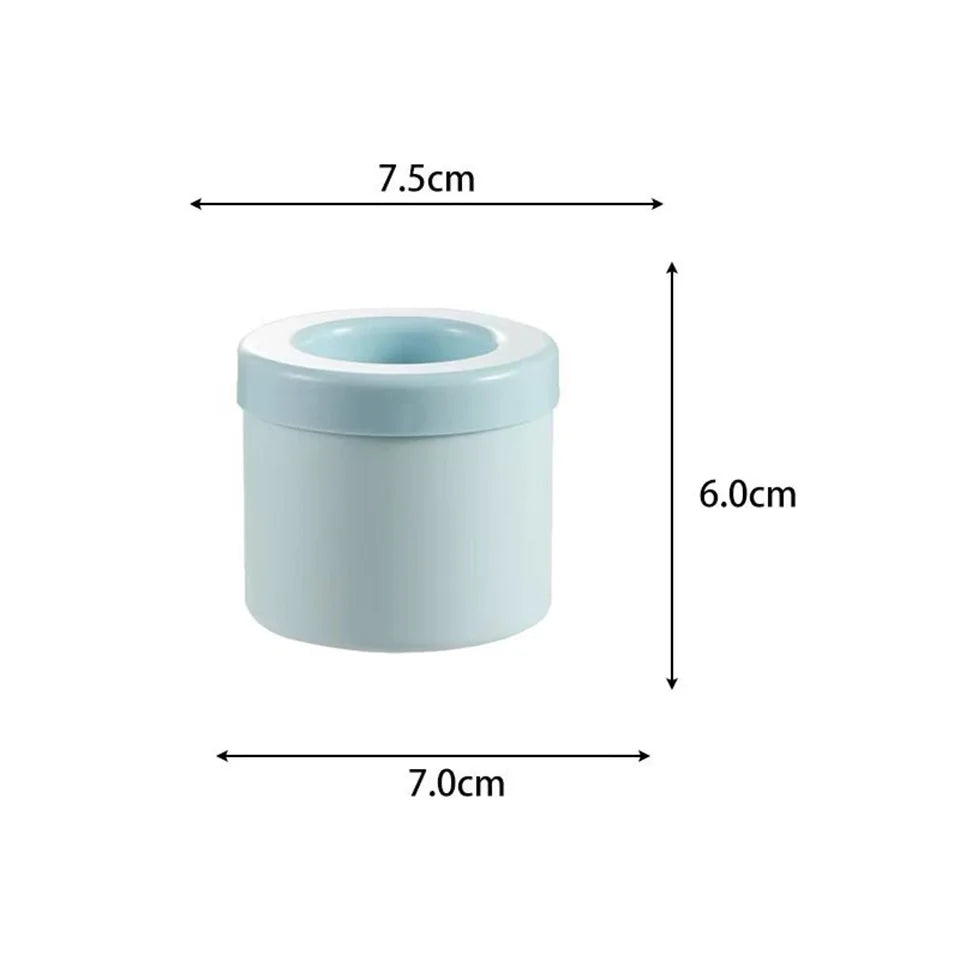 Food Grade Silicone Ice Cube Maker - Cylinder Ice Mold Tray