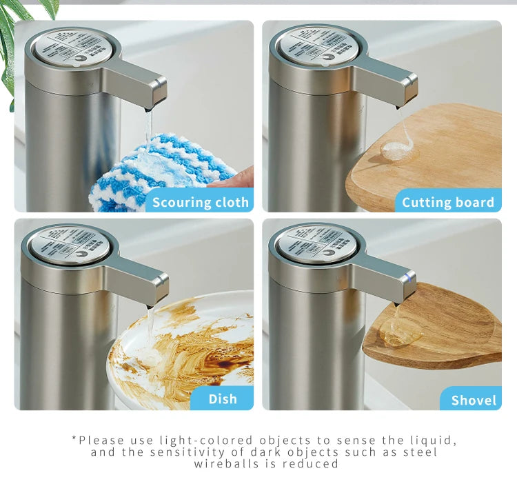 Automatic Soap Dispenser - Touchless Sensor Hand Sanitizer Stainless Steel