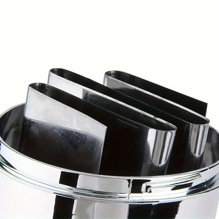 Stainless Steel Manual Garlic Press - Heavy Duty Mincer Crusher for Kitchen