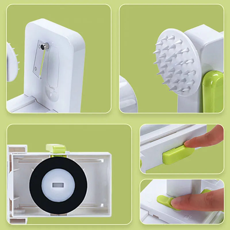 5 Blade Vegetable Spiralizer - Handheld Zucchini Noodle Maker Slicer