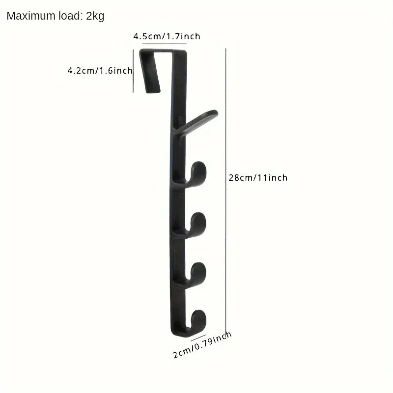 Wall Mounted Coat Hook - Heavy Duty Towel Hanger Rack