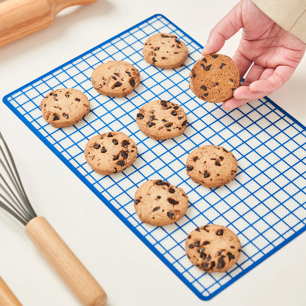 Silicone Baking Mats Set - Reusable Non-Stick Oven Liners