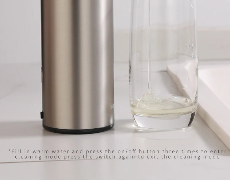 Automatic Soap Dispenser - Touchless Sensor Hand Sanitizer Stainless Steel