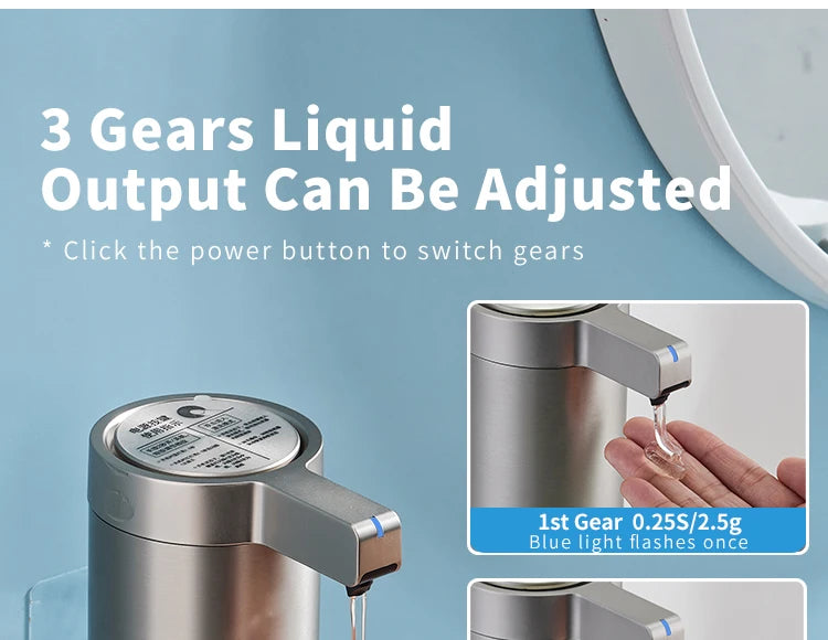 Automatic Soap Dispenser - Touchless Sensor Hand Sanitizer Stainless Steel